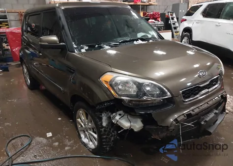 2012 Kia Soul + from USA, damaged, VIN KNDJT2A6XC7366182